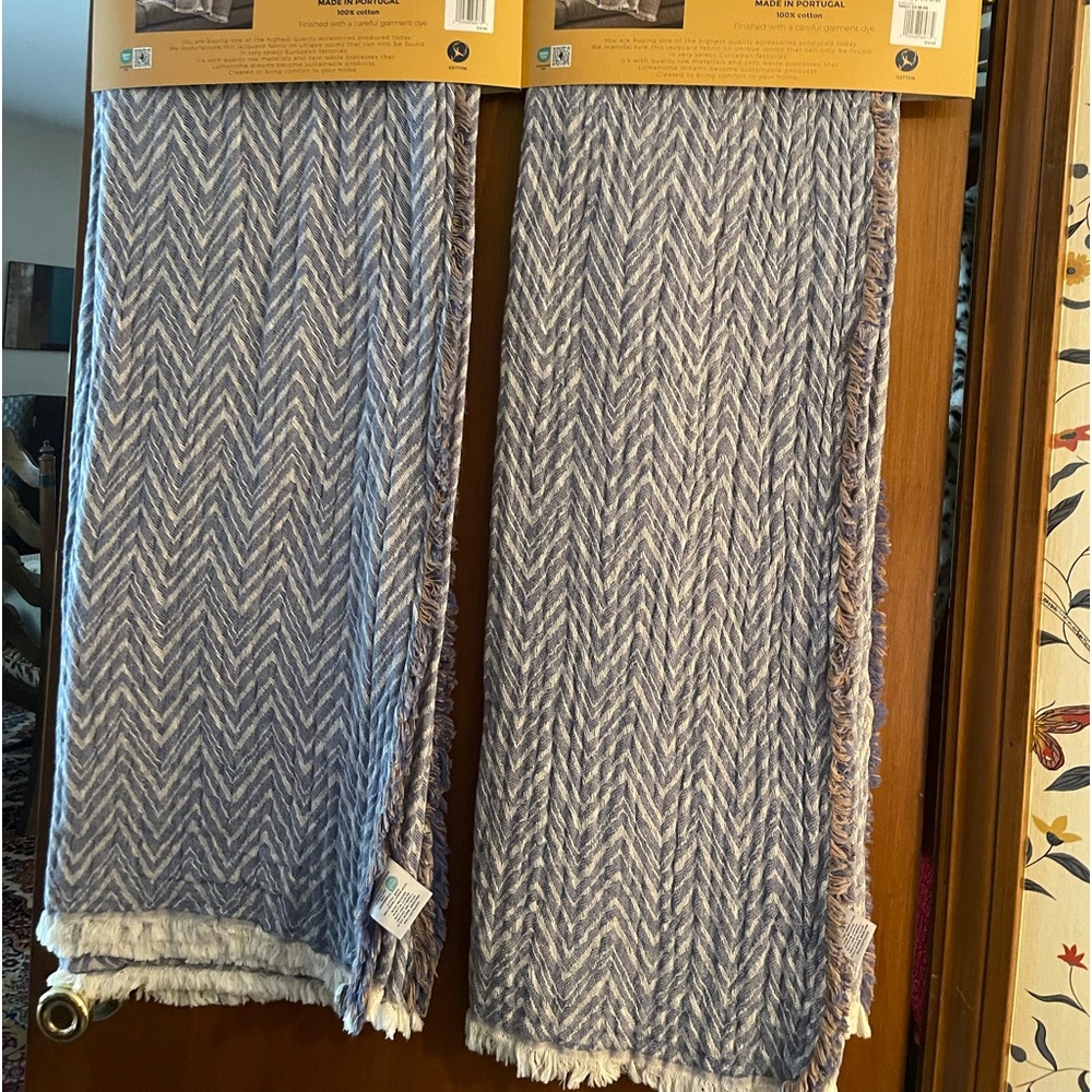 New Chevron Reversible Throw Blanket